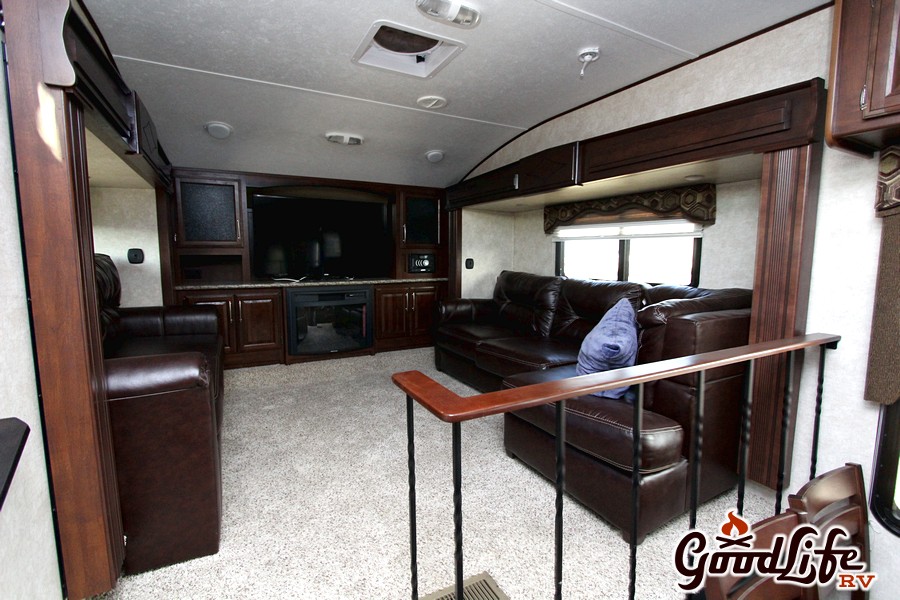 Cougar Fifth Wheel Front Living Room