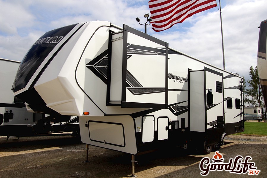 2020 Grand Design Momentum GClass 320G Toy Hauler Good Life RV